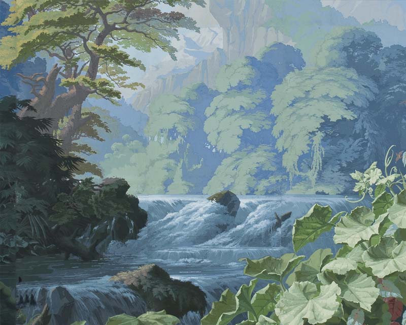 Papier peint panoramique Eden - Détail