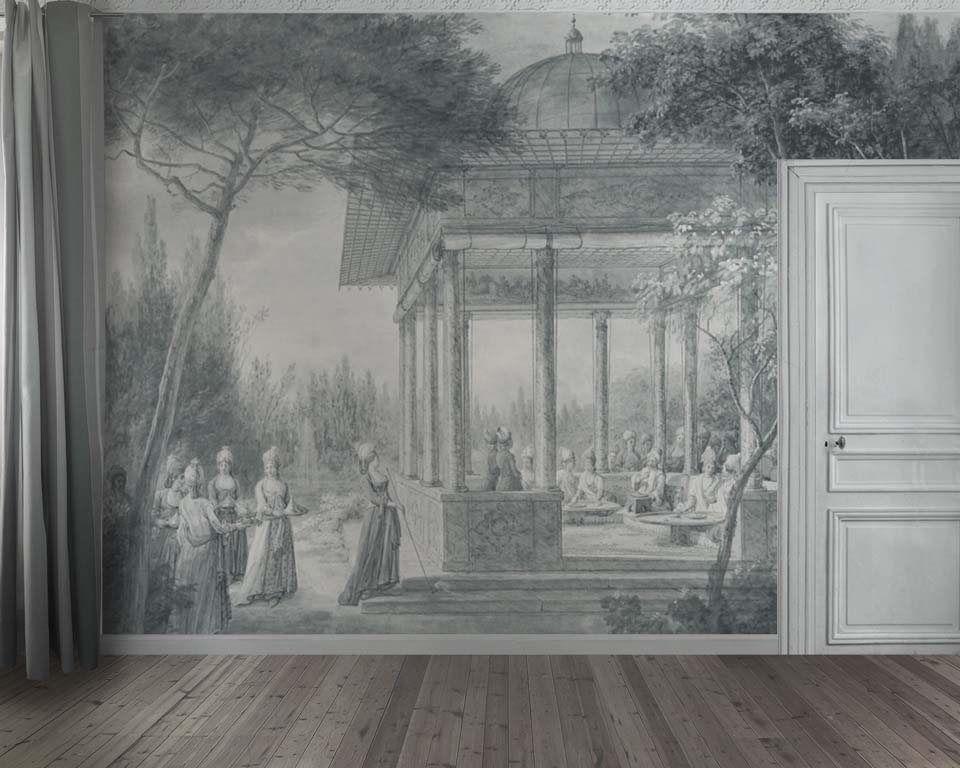 Turkish scene N°2 Wallpaper mural Papiers de Paris