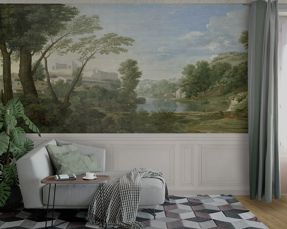 Referencing Tradition Scenic Wallpaper  Peter Engelsmann  Murals