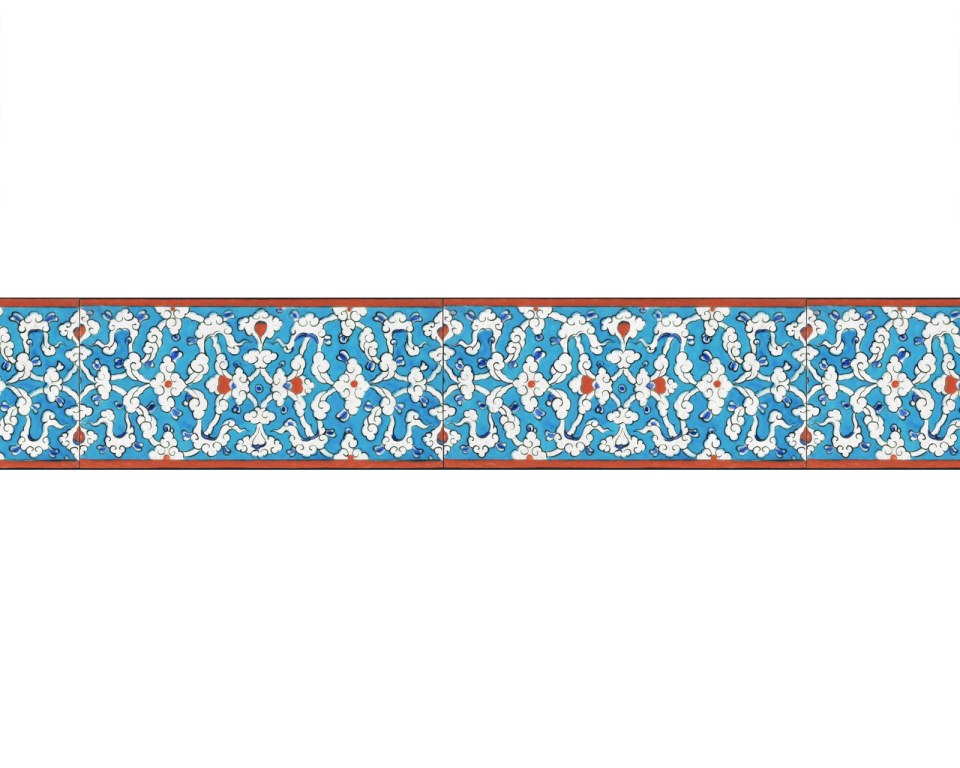 Oriental Borders - 1 - Wallpaper mural