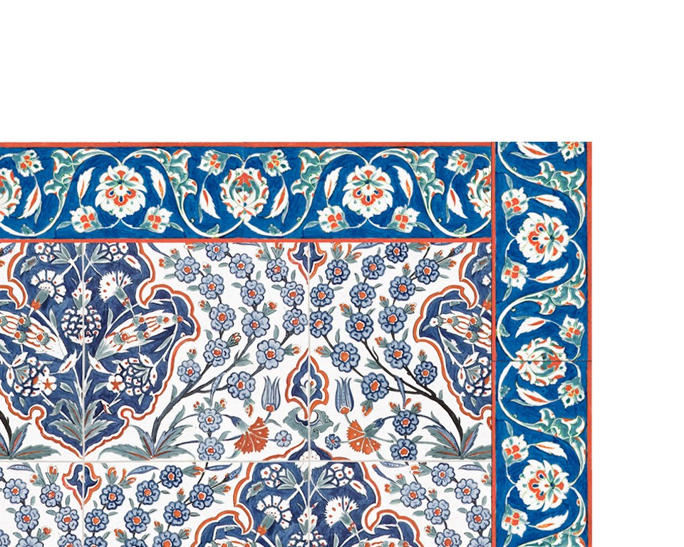Oriental Borders - 3 - Wallpaper mural