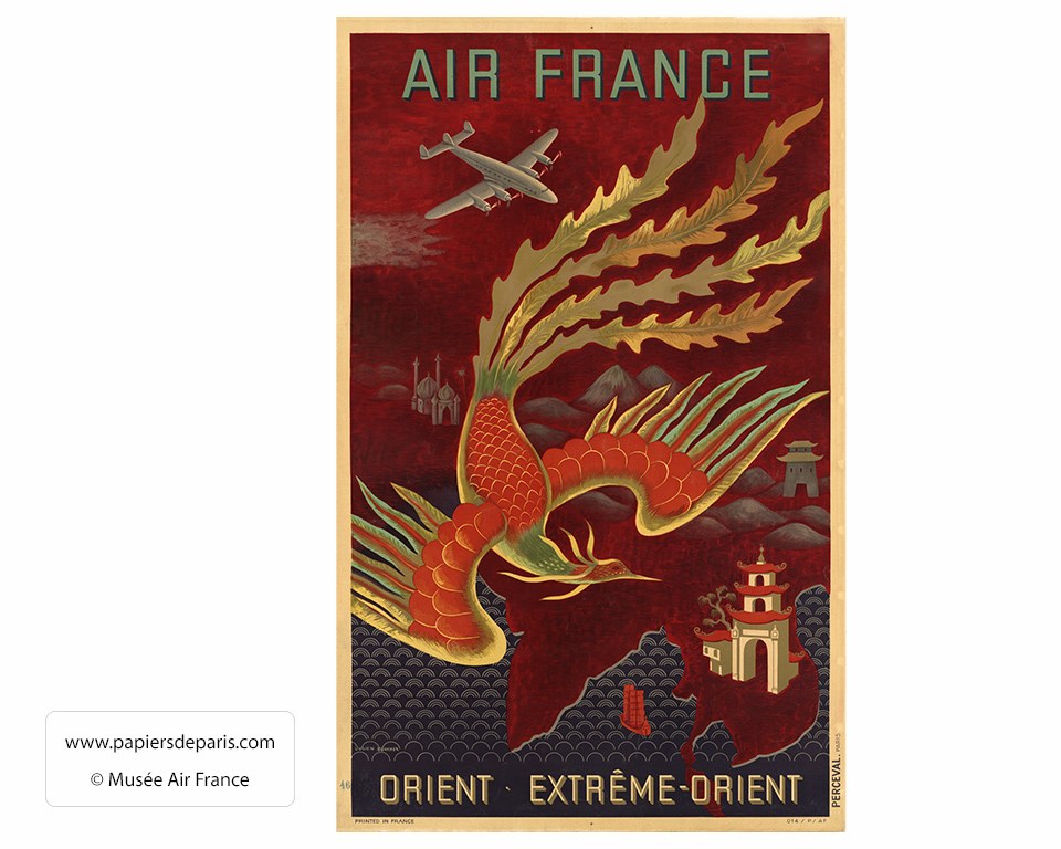affiche-air-france-orient-