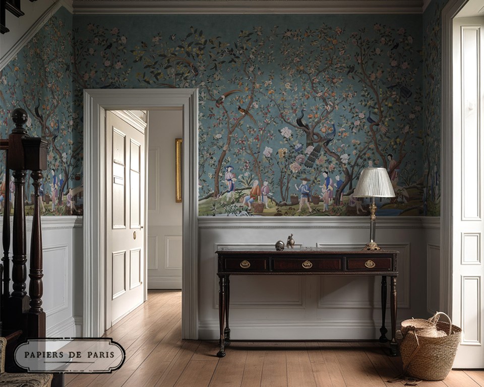 18th Century Chinoiserie Wallpaper