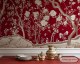 Chinoiserie in grisaille - China red - Wallpaper