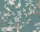 Chinoiserie in grisaille - Jade green - Wallpaper