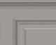 French Wainscoting - Wallpaper - Warm grey