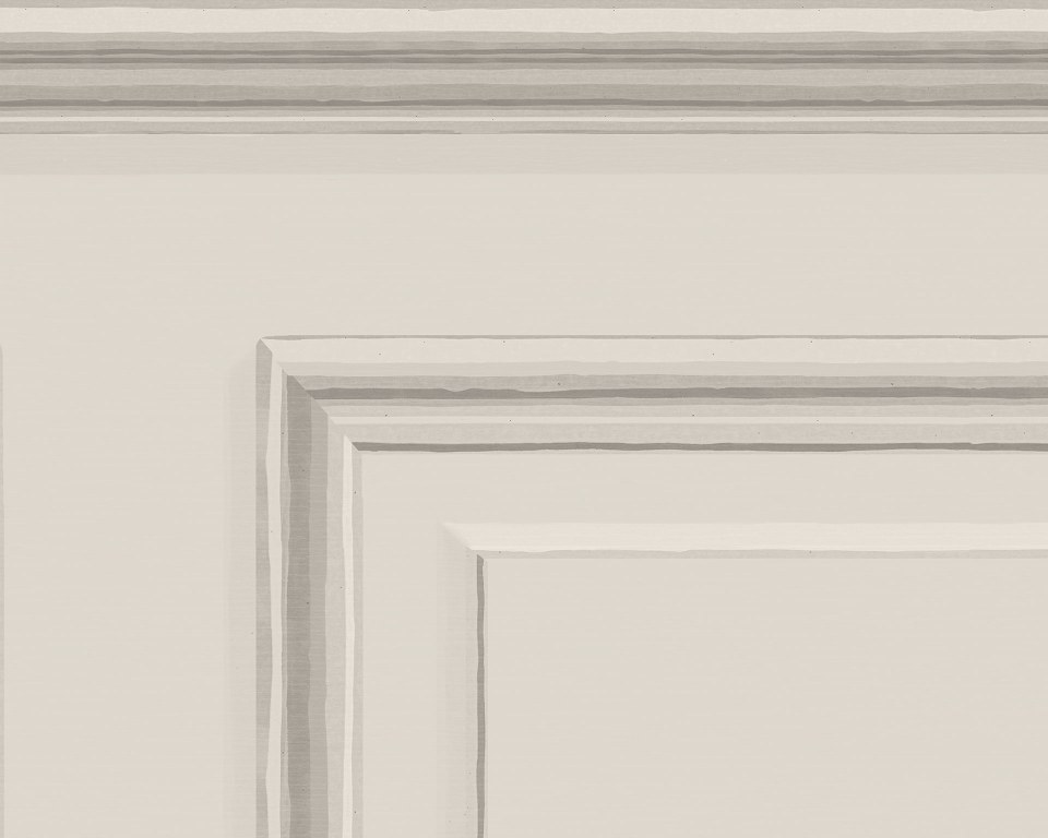 French Wainscoting - Wallpaper - Sandstone