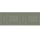 French Wainscoting - Wallpaper - Green water