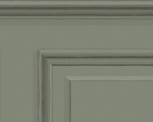 French Wainscoting - Wallpaper - Green water
