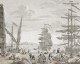 Views of Italy- variation 2- antique wallpaper