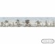 Views of Italy- variation 3- antique wallpaper