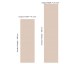 Empire Laurel Pattern - pale pink - wallpaper