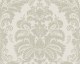 White Damask pattern - wallpaper