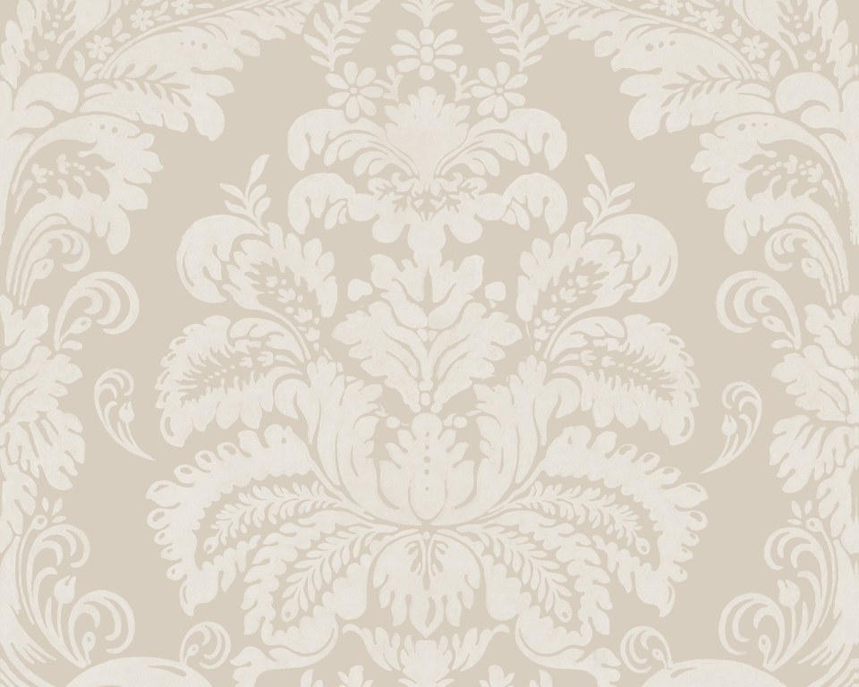 Damascus stoneware pattern - wallpaper