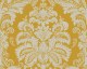 Yellow Damask pattern - wallpaper