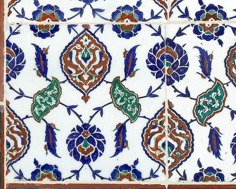 Oriental tiles-1 - Wallpaper mural