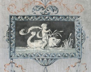 18th panels N°3 - Decorative Panel 