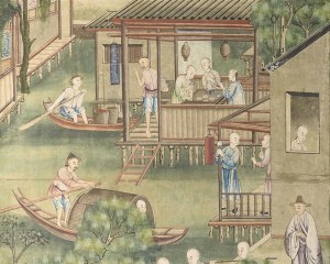 Chinese wallpaper N°1 - Decorative Panel 