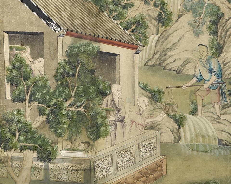 Chinese wallpaper N°3 - Decorative Panel 