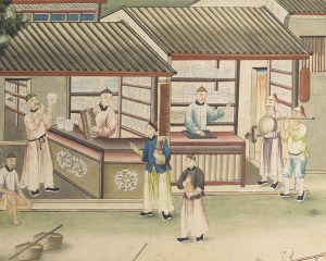Chinese wallpaper N°5 - Decorative Panel 