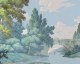 French Landscape - Wallpaper mural