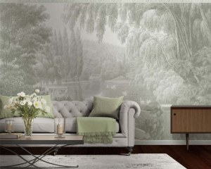 Swan lake 2 - Wallpaper mural