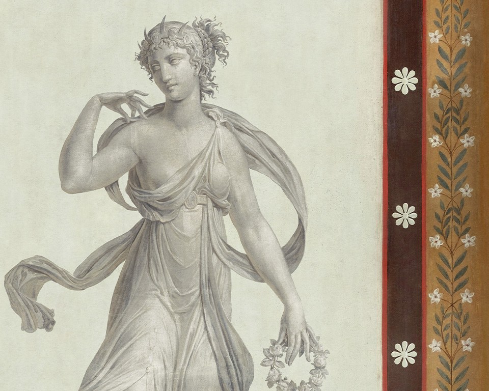 Pompeii Dancer N°2/7- Decorative Panel 