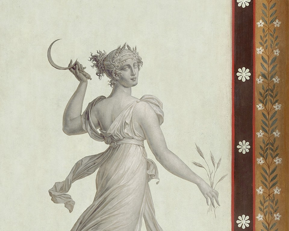 Pompeii Dancer N°3/7- Decorative Panel 