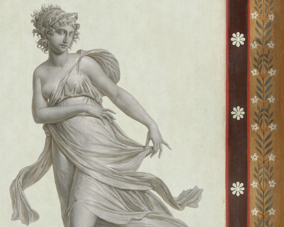 Pompeii Dancer N°5/7- Decorative Panel 