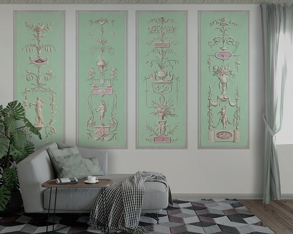 The Four Seasons - Winter - Decorative Panel 