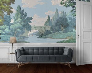 French Landscape - Wallpaper mural