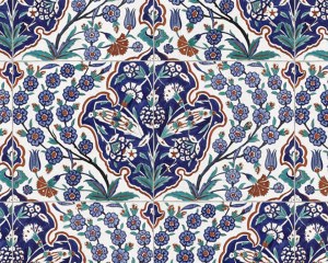 Oriental tiles-2 - Wallpaper mural