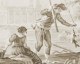 Antic Harbour scene/1 - Wallpaper mural