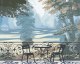 French garden - Wallpaper mural