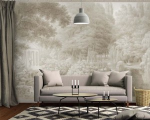 Swan lake - Wallpaper mural