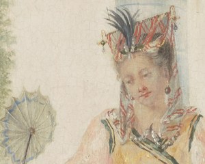 Singerie Panels No. 1/7 - Decorative Panel
