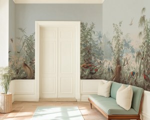 Brazil -  antique wallpaper