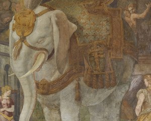 Fresco renacentista 1/14 - carta da parati antico neoclassico