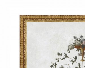 Bordo del 18e secolo N°3 - carta da parati architettura