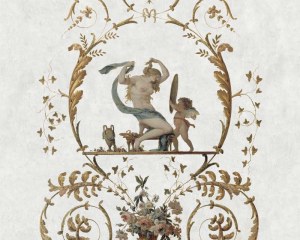 Boudoir de la Reine - carta da parati xviii secolo