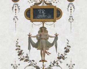 Boudoir de la Reine - carta da parati xviii secolo