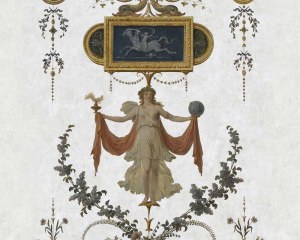 Boudoir de la Reine - carta da parati xviii secolo