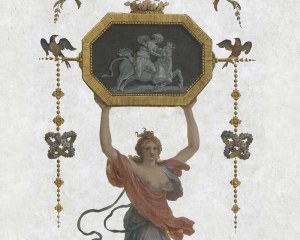 Boudoir de la Reine - carta da parati xviii secolo