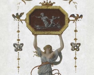 Boudoir de la Reine - carta da parati xviii secolo