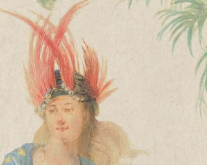 Pannelli Singerie N°4/7 - Pannello decorativo