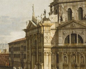 Veduta di venezia - carta da parati  marines e citta