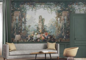 Jardin d'Armide  - carta da parati floral