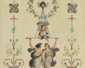 18 arabesco pannelli N°1 - Carta de parati