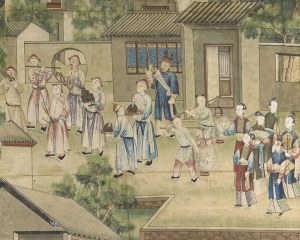 Carta de parati cinese N°2 - carta da parati xviii secolo