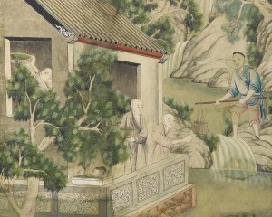 Carta de parati cinese N°3 - carta da parati xviii secolo